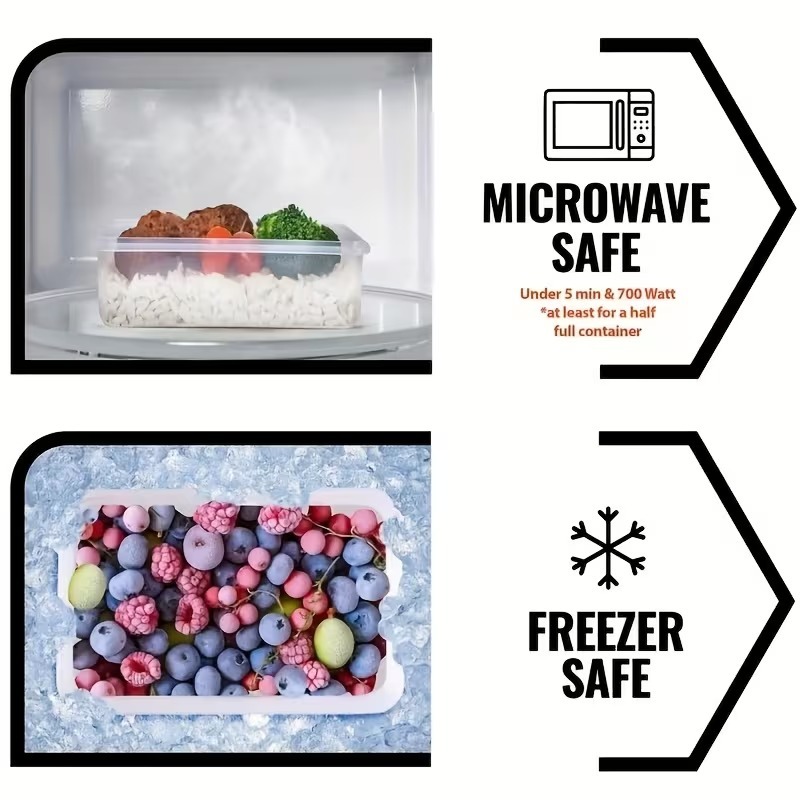 4-Piece Clear Food Storage Con - Food Storage With Colander avis et prix