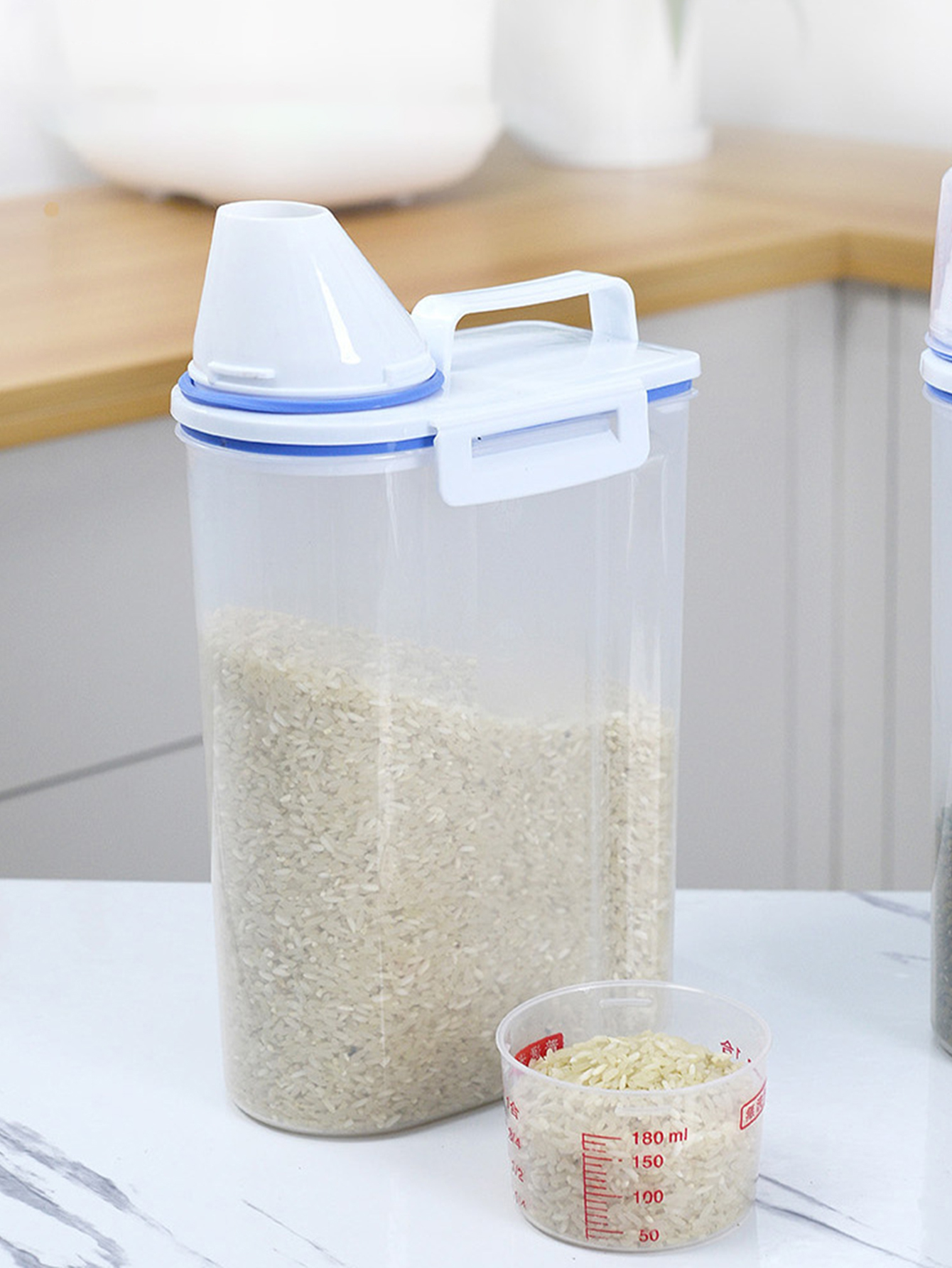 Large Capacity Plastic Rice Bu - Xxl Food Storage Container avis et prix
