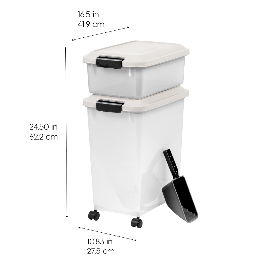 IRIS 41 Lbs. Airtight Pet Food - Food Storage Pet avis et prix