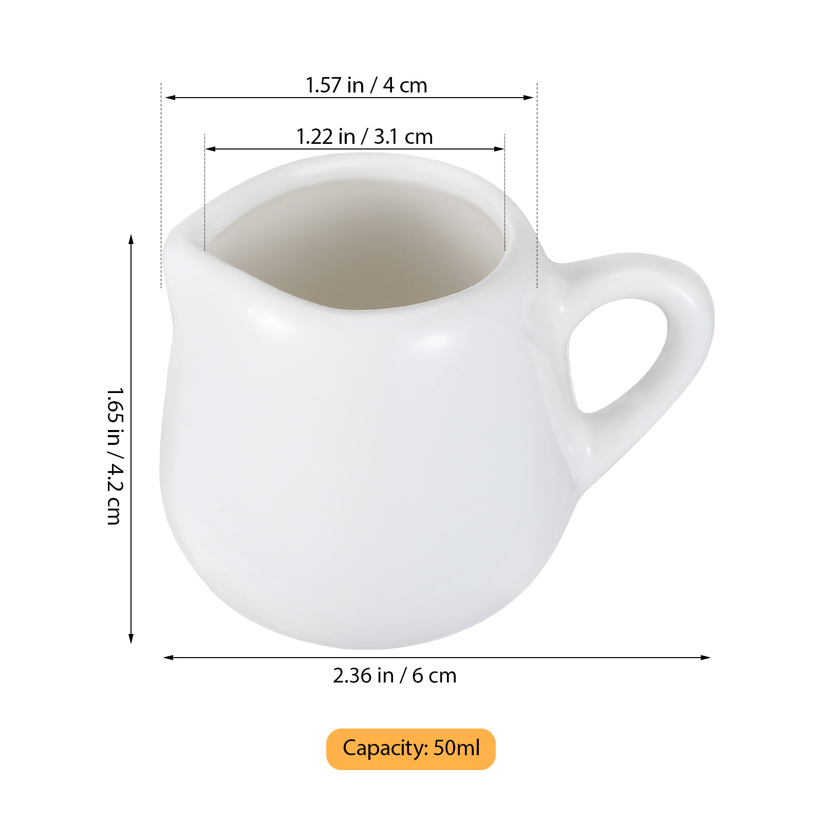 4Pcs Ceramic Milk Jugs Set Foo - Food Storage Handling avis et prix