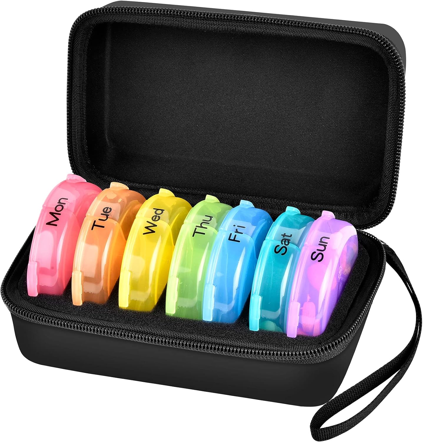 Weekly Pill Organizer 3 Times  - Xxl Food Storage Container avis et prix