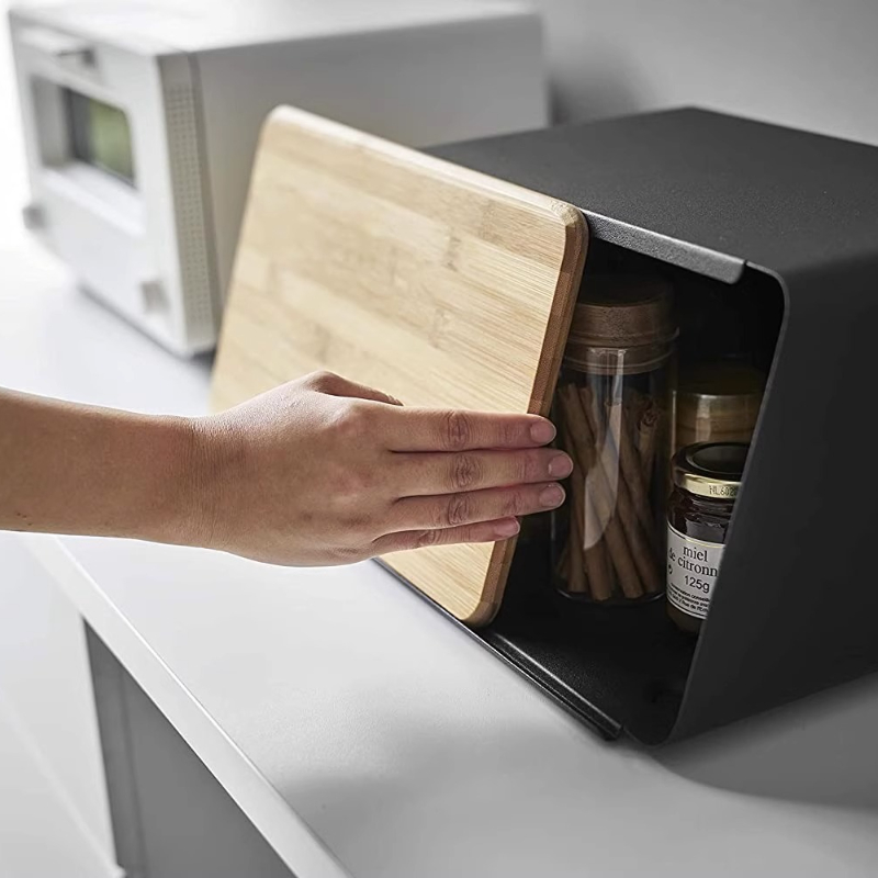 Bamboo Bread Box for Kitchen S - Food Storage Handling avis et prix