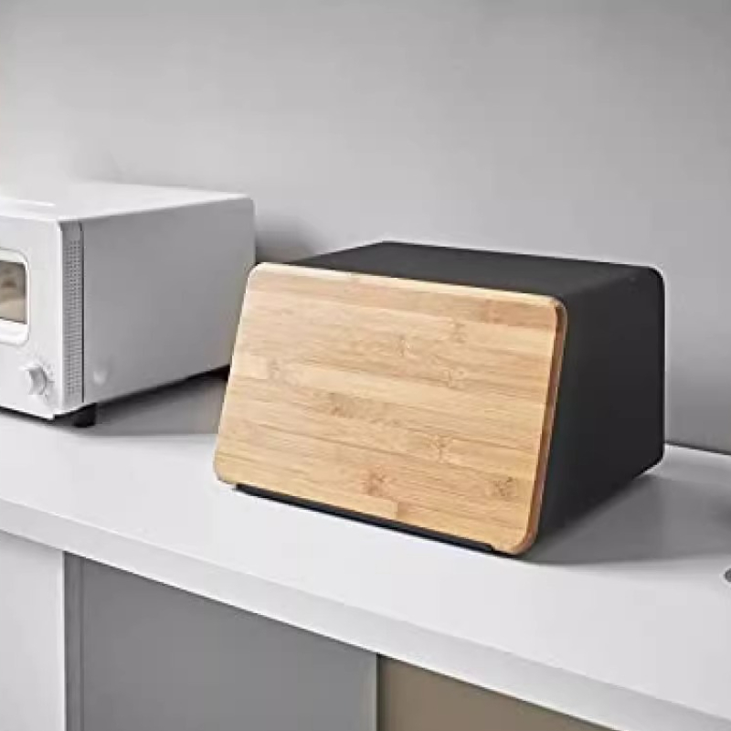 Bamboo Bread Box for Kitchen S - Food Storage Handling avis et prix