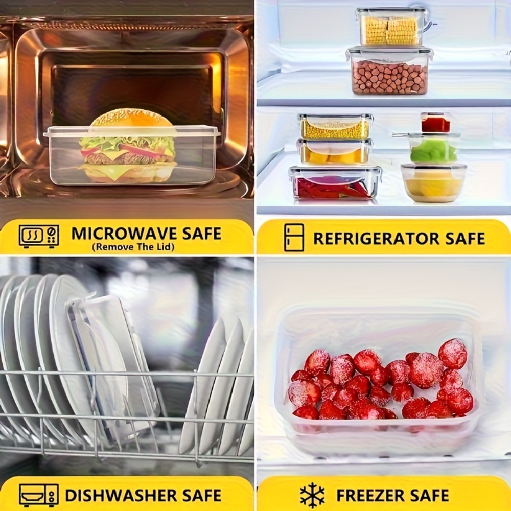8-PC BPA-Free Airtight Food Co - Food Storage Safe avis et prix