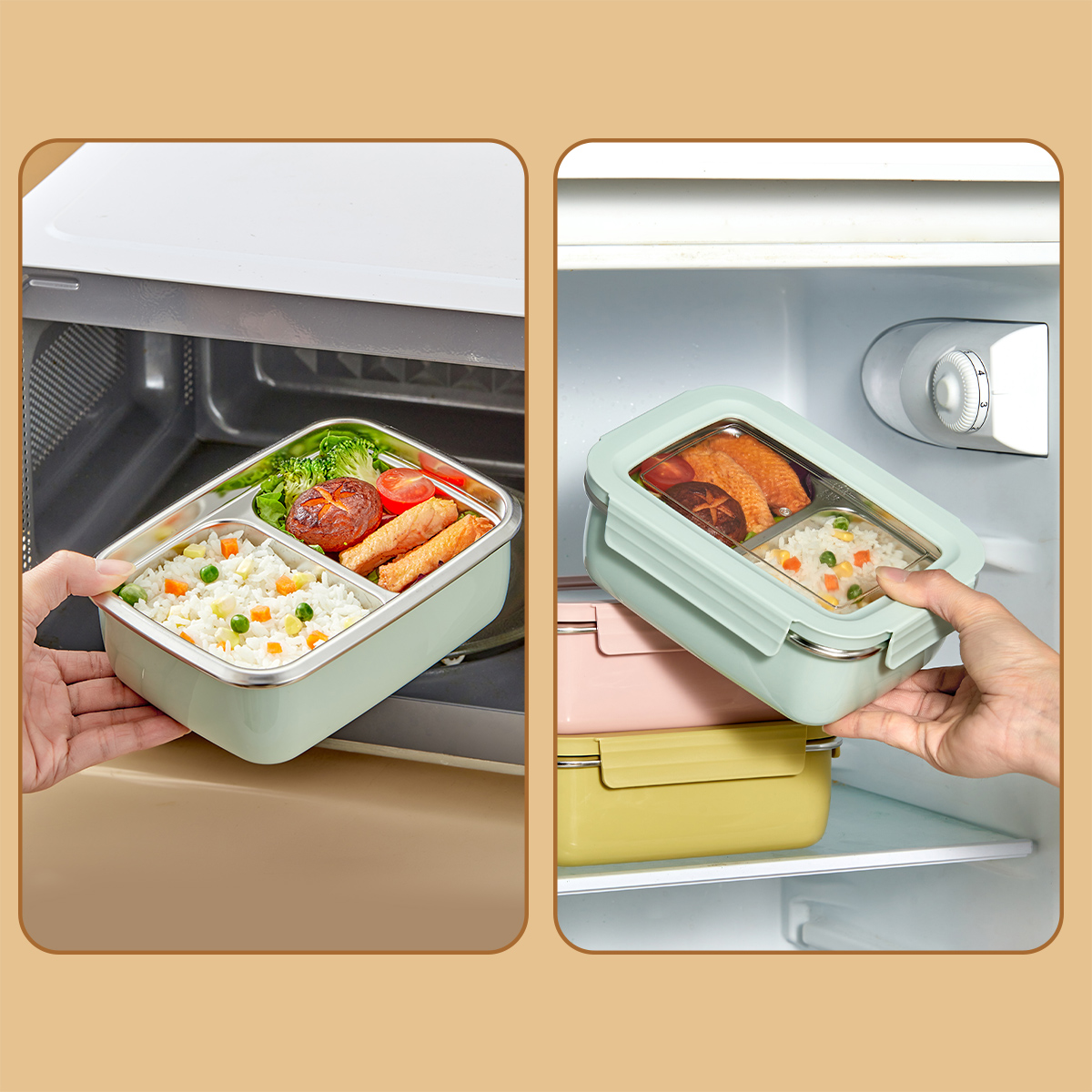 Microwave 304 Stainless Steel  - Food Storage Vault avis et prix