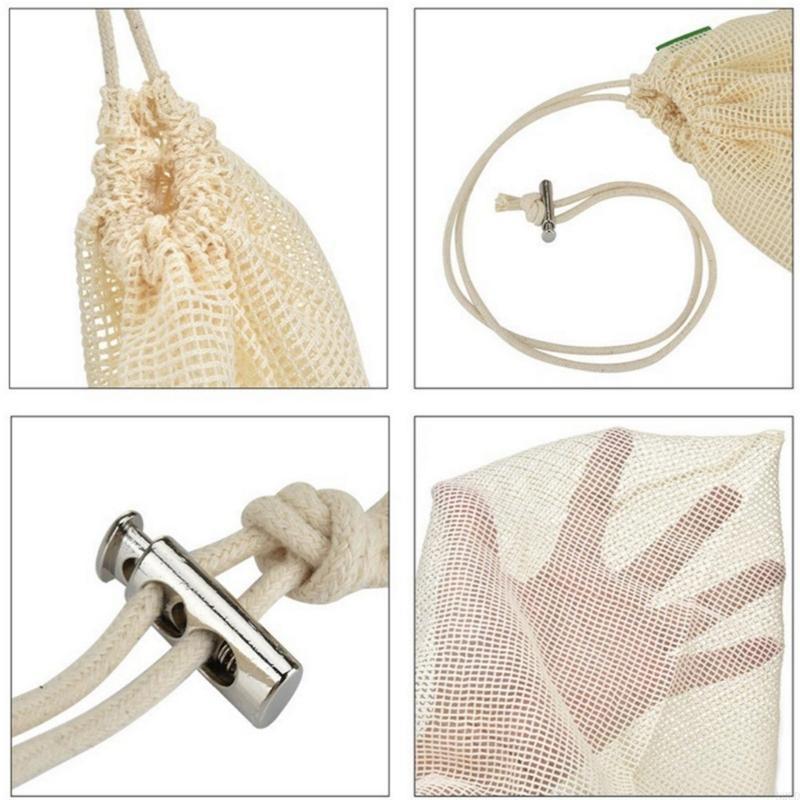 Cotton Mesh Produce Bags Reusa - Produce Bag Reusable Mesh avis et prix