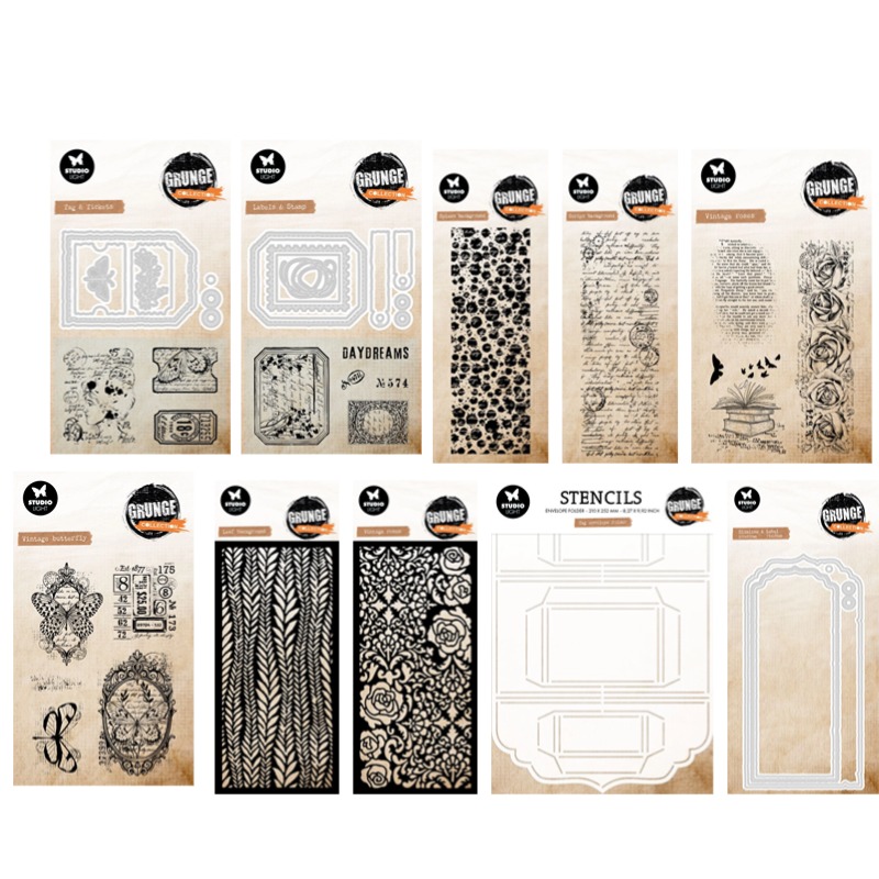 Tag Envelope Grunge Collection - Food Storage Labels avis et prix