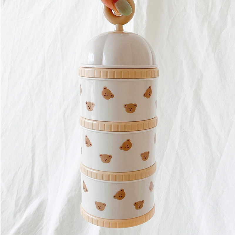 Cute Bear Milk Powder Box Baby - Portion Control Container avis et prix