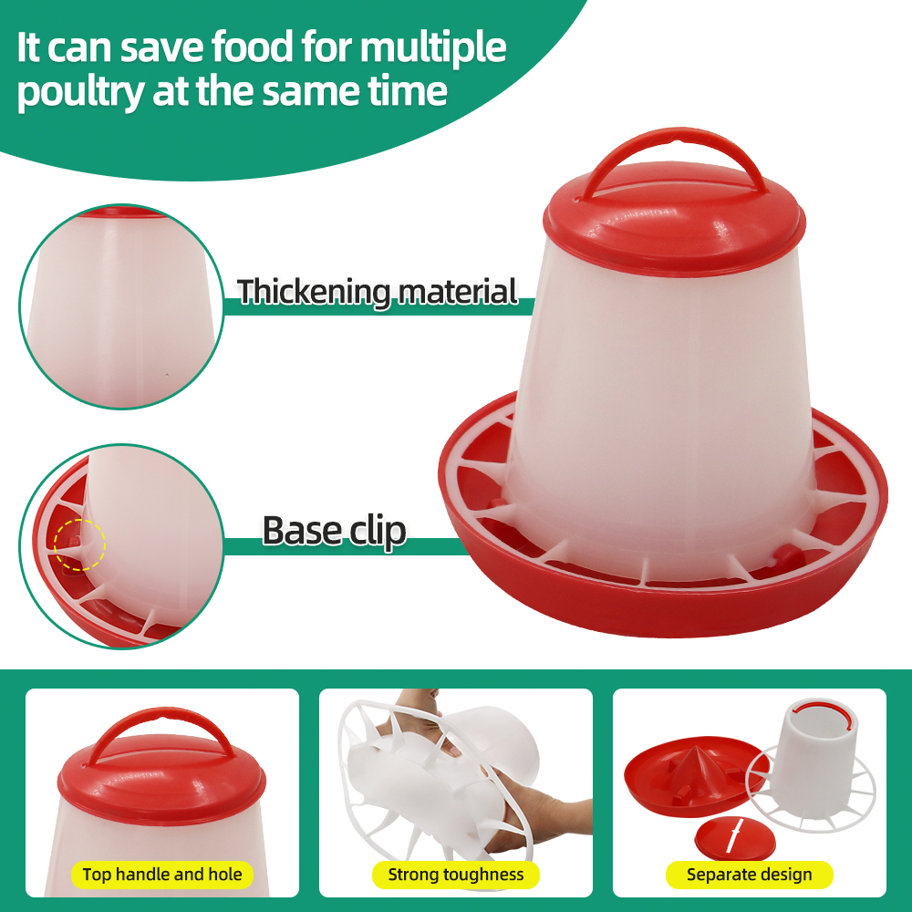 1.5kg 1.5L Poultry Feeder And  - Portion Control Container avis et prix