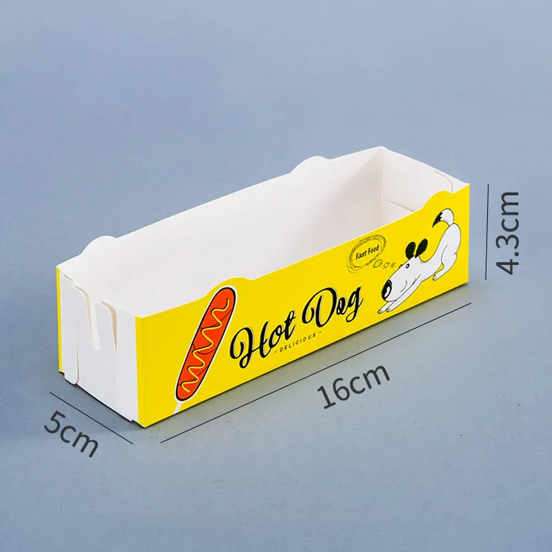 100pcs Hot Dog Packaging Box P - Portion Control Container avis et prix