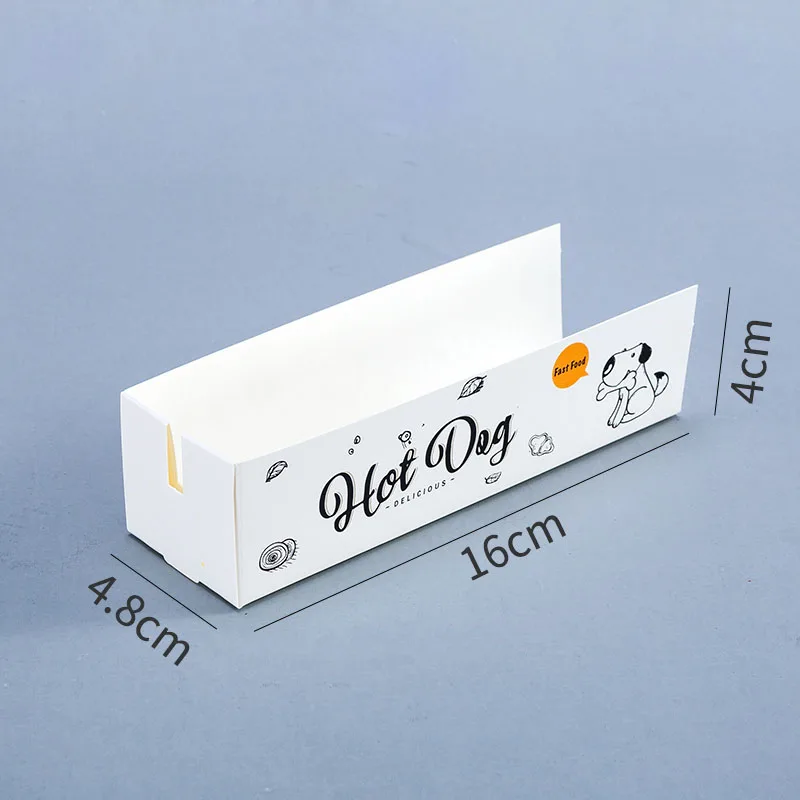 100pcs Hot Dog Packaging Box P - Portion Control Container avis et prix