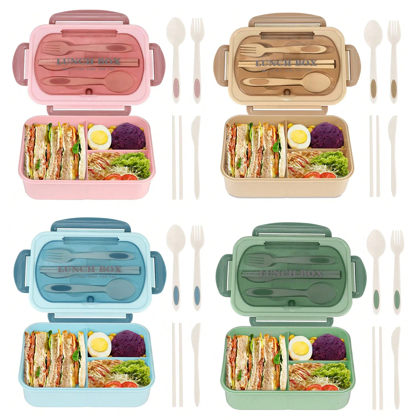Bento Box Adult Lunch Box, Con - Food Storage Vault avis et prix
