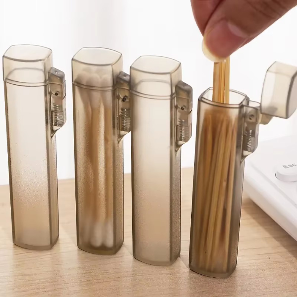 Portable Toothpick Case 1/2pcs - Food Storage In Restaurant avis et prix