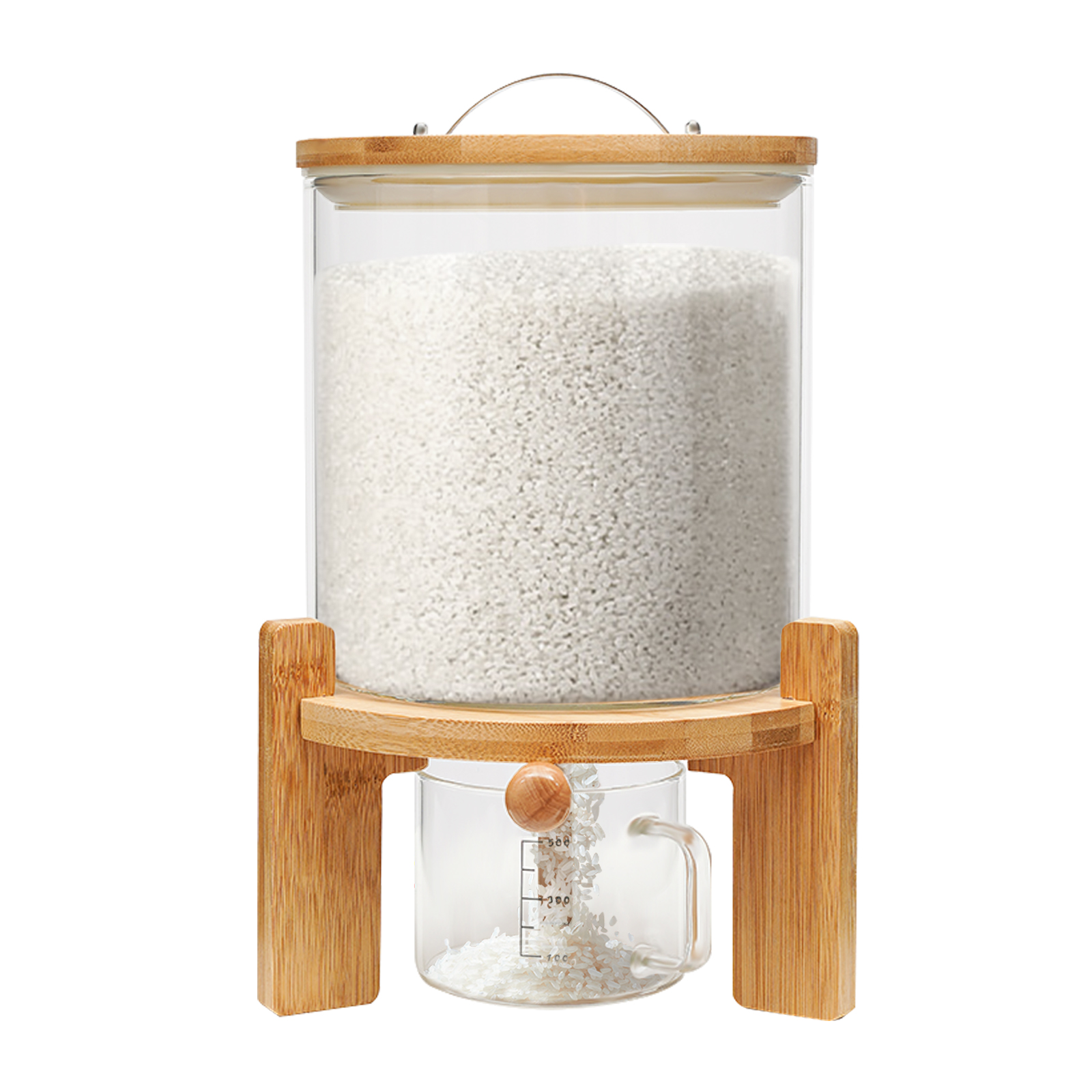 NEW 5L Rice Dispenser Grain Co - Portion Control Container avis et prix