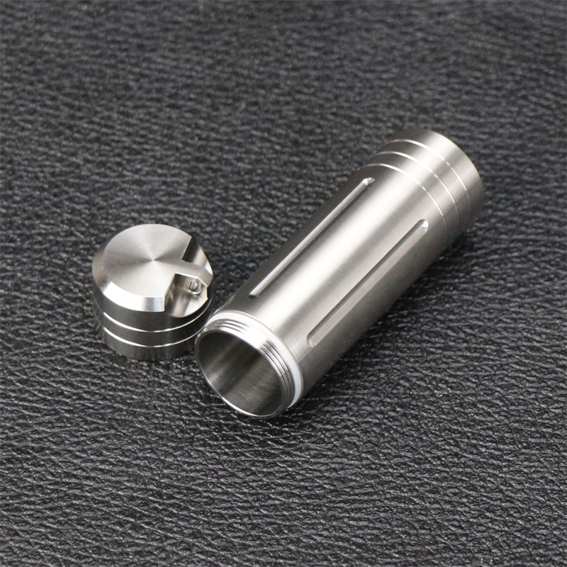 Ultra-Sealed Titanium Pill Cas - Food Storage Metal Box avis et prix