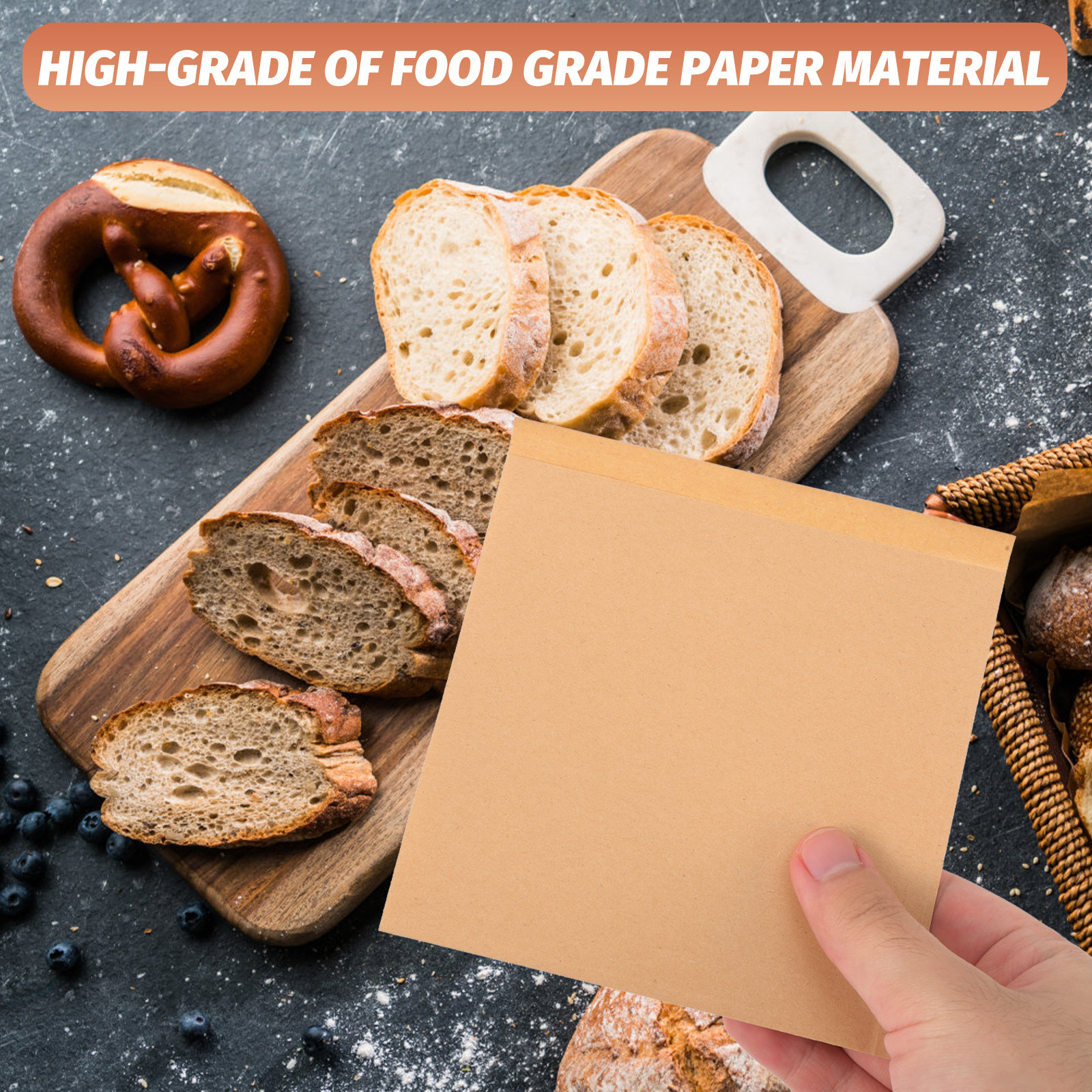 200Pcs Premium Food Safe Kraft - Food Storage Safe avis et prix