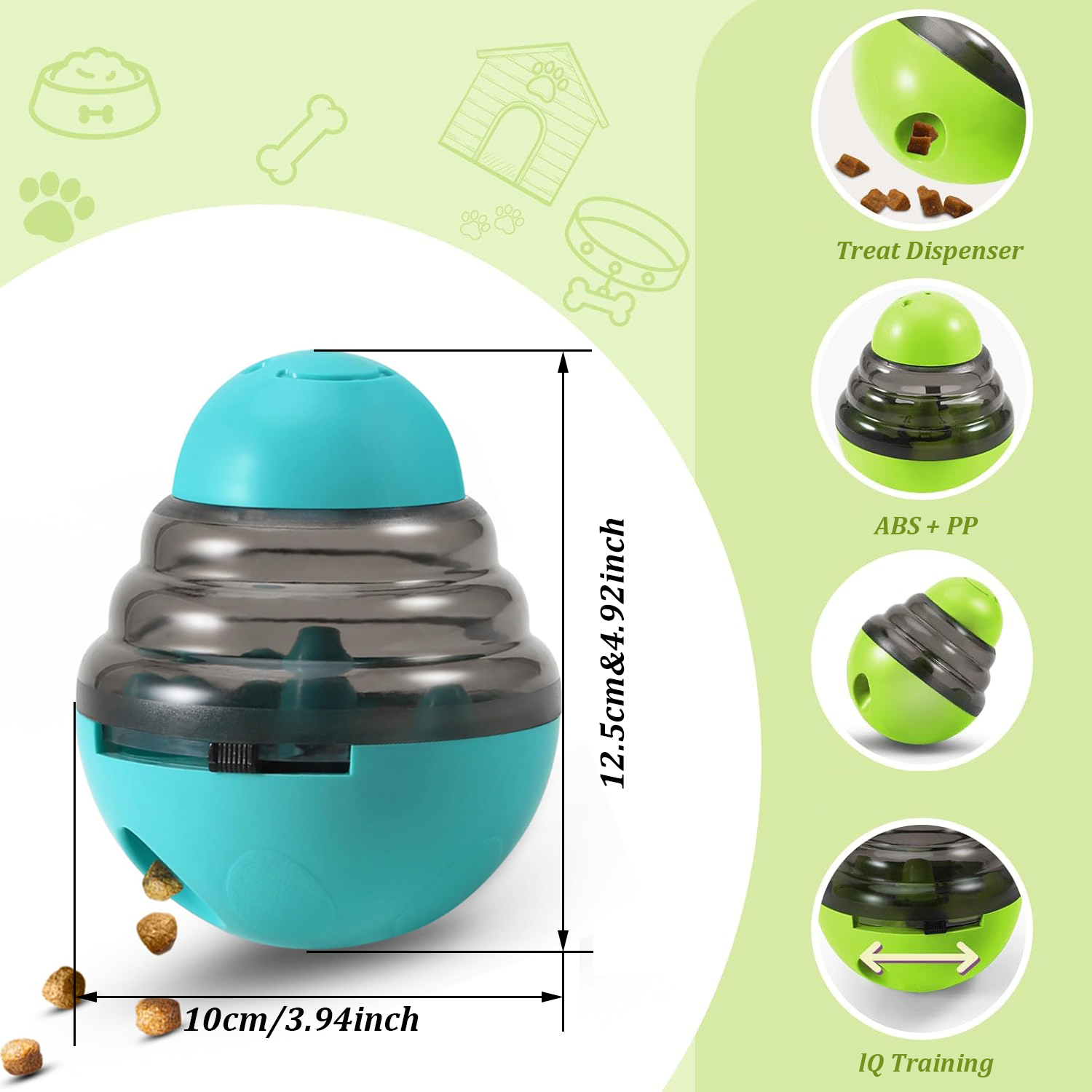 Dog Interactive Food Dispenser - Portion Control Container avis et prix