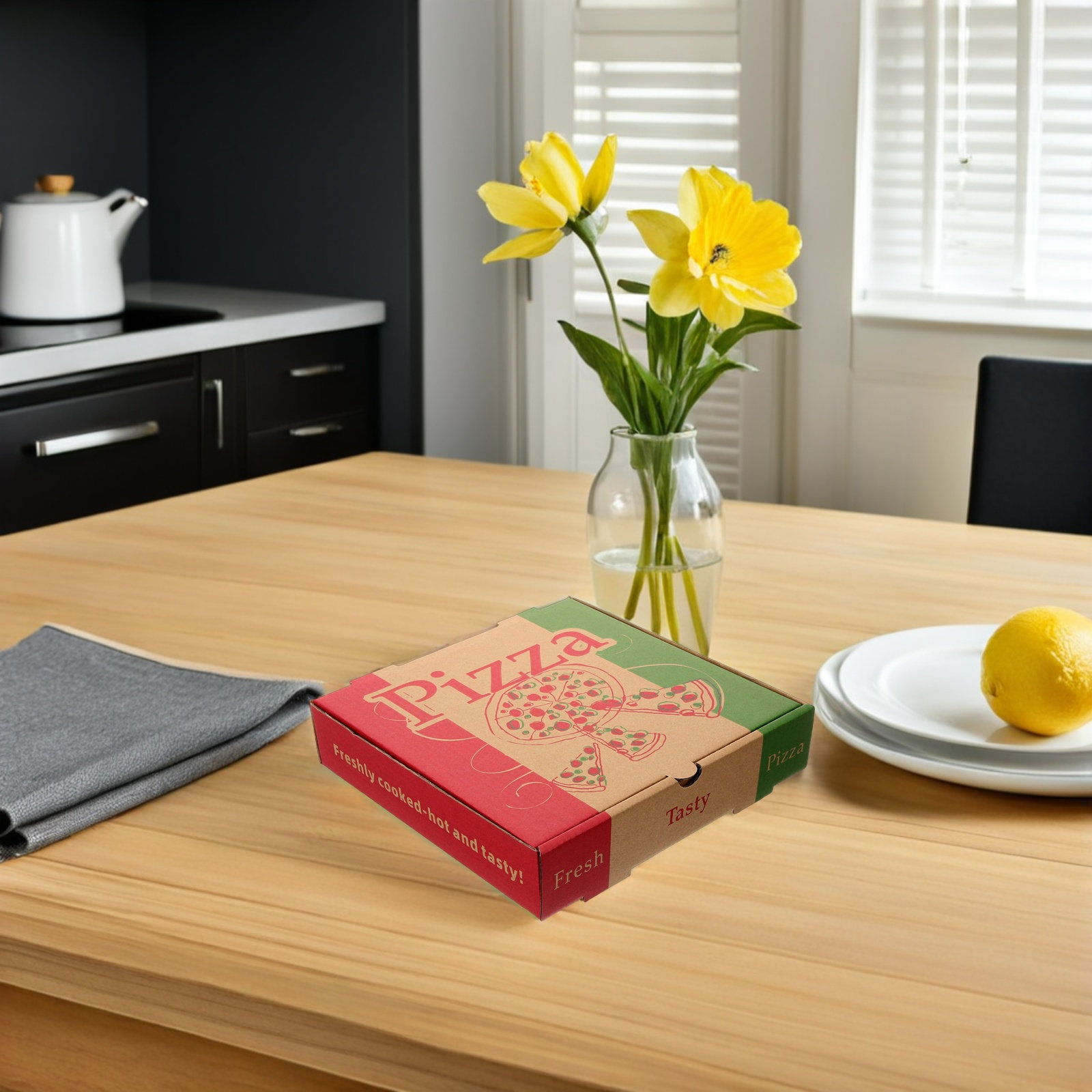 5Pcs 8 Inch Foldable Pizza Sto - Food Storage In Restaurant avis et prix
