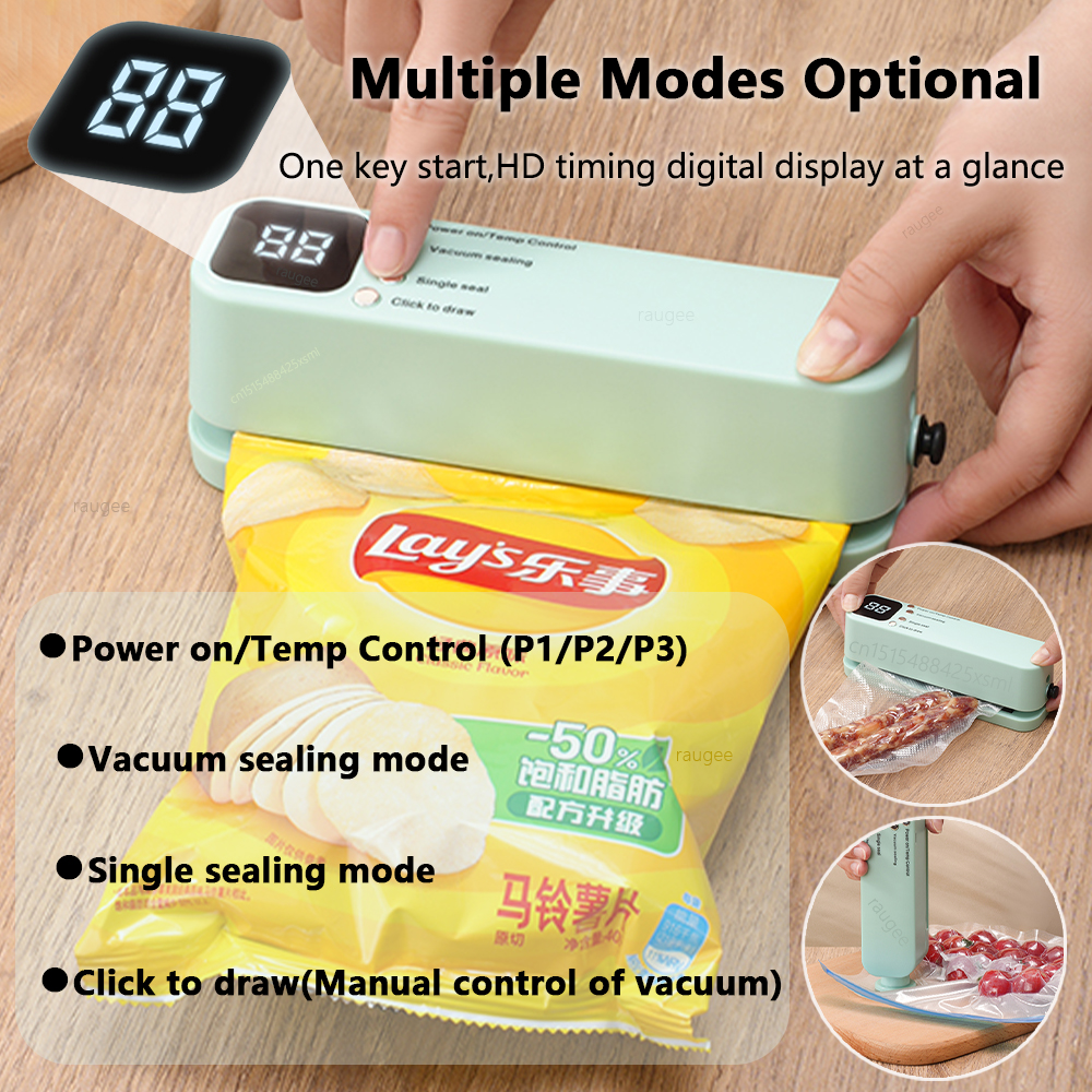 Vacuum Sealer Portable Mini Fo - Vacuum Sealer Bag avis et prix