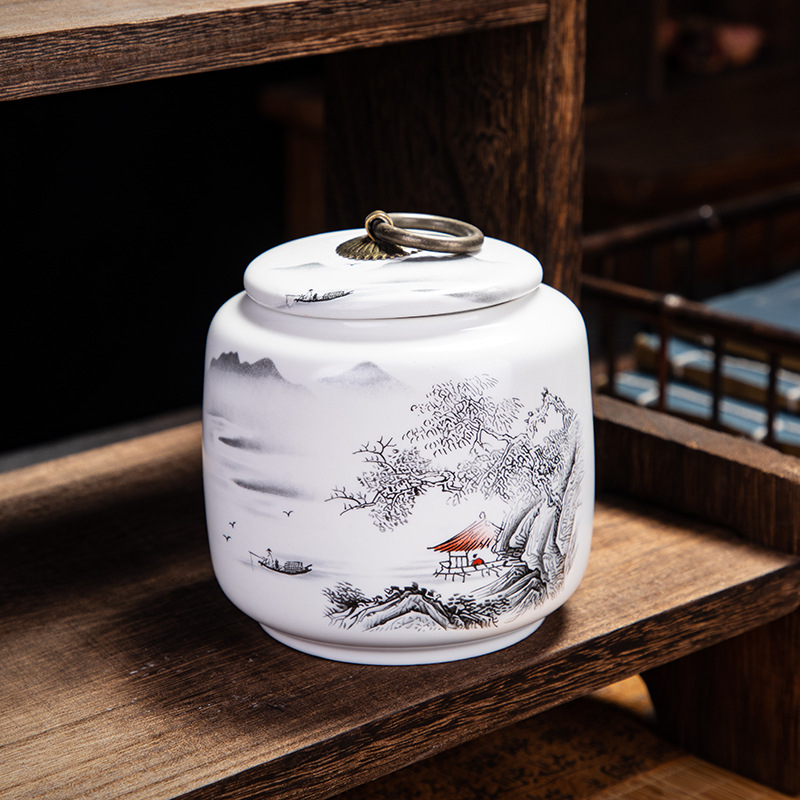 Classical Landscape Flower and - Food Storage With Colander avis et prix