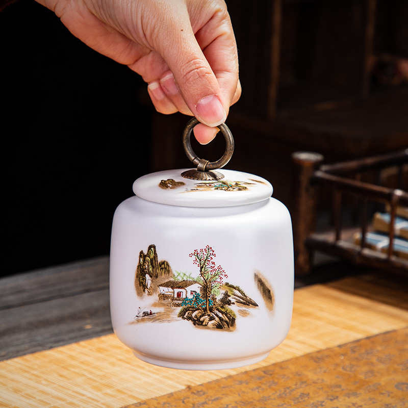Classical Landscape Flower and - Food Storage With Colander avis et prix