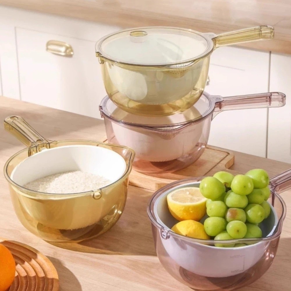 Long Handle Vegetable Drain Ba - Food Storage Handling avis et prix