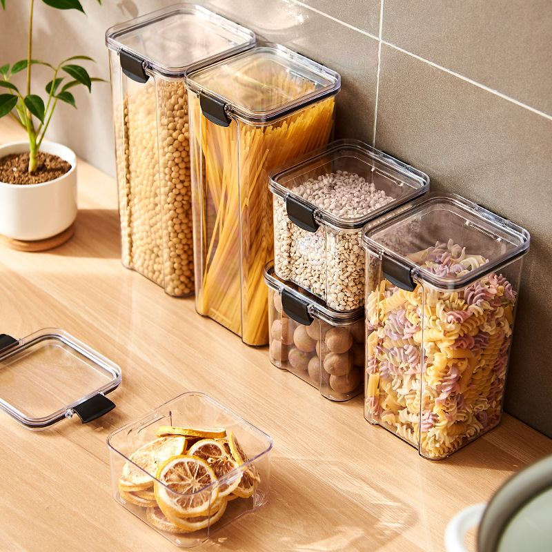 Sealed Jars Kitchen Grain Stor - Food Storage Labels avis et prix