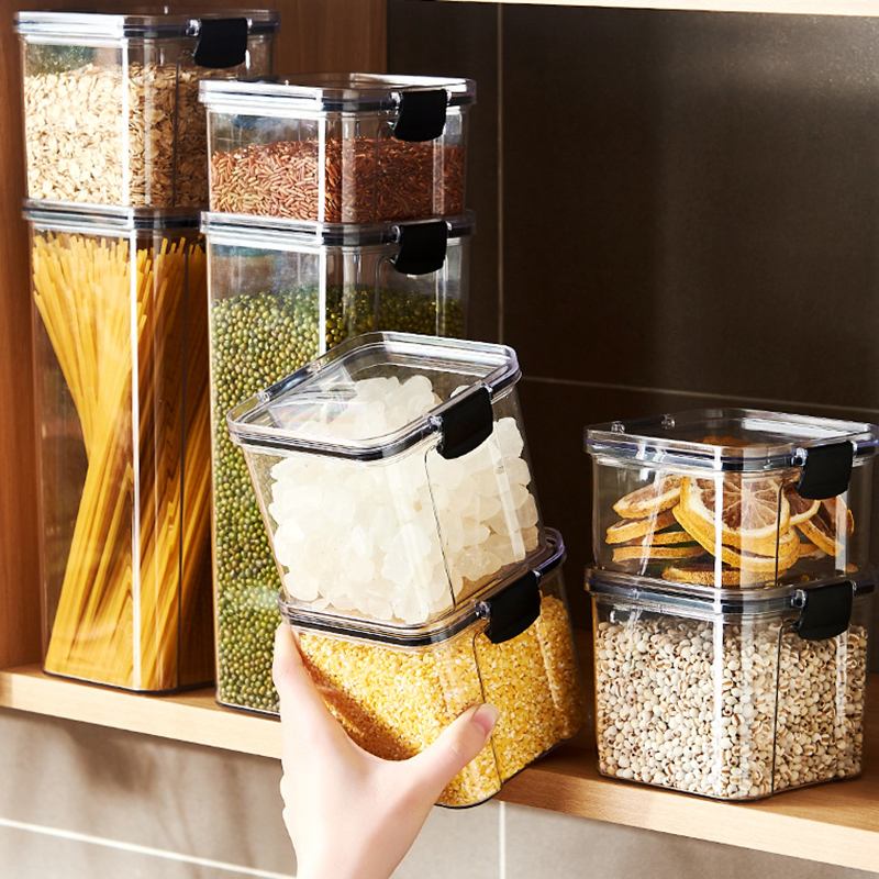 Sealed Jars Kitchen Grain Stor - Food Storage Labels avis et prix