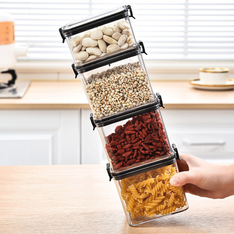 Sealed Jars Kitchen Grain Stor - Food Storage Labels avis et prix