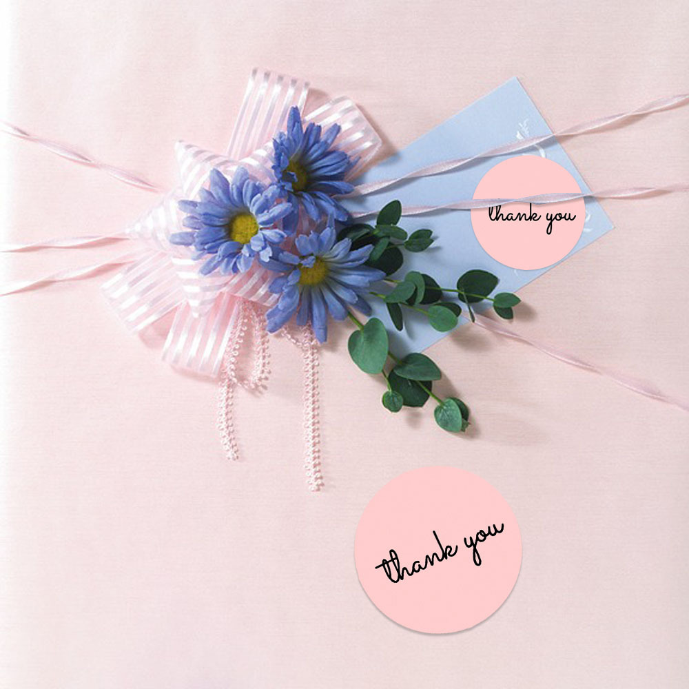 500 Thank You Stickers Roll 25 - Food Storage Labels avis et prix