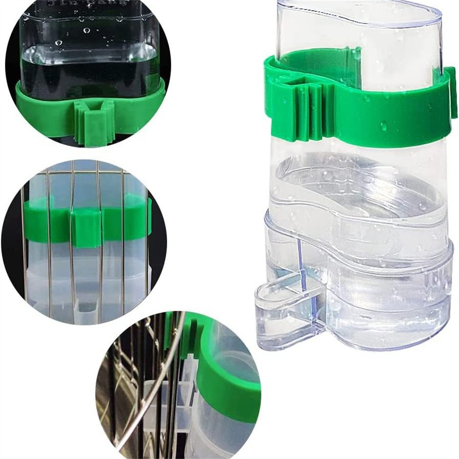Bird Water Drinker Feeder Cont - Portion Control Container avis et prix