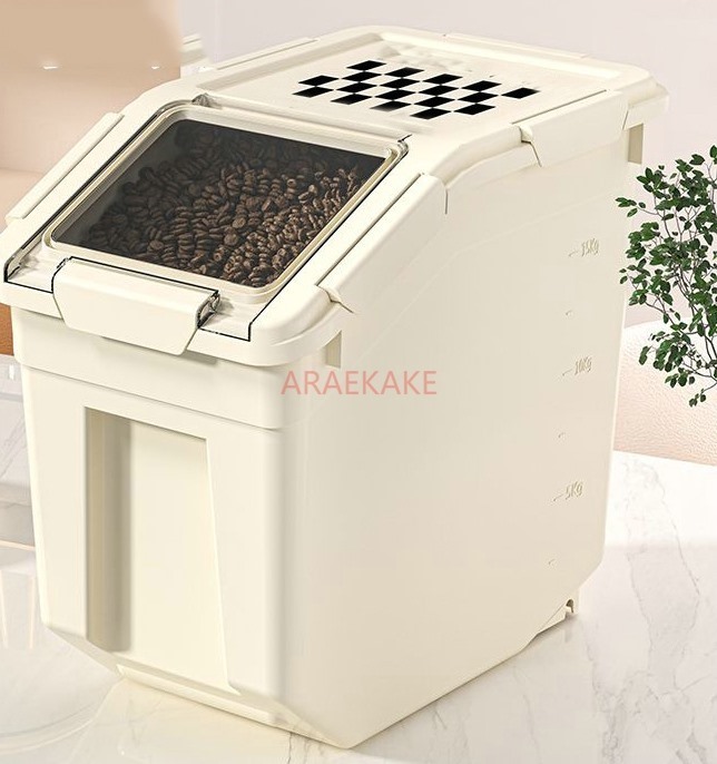 Pet food storage bucket, cat f - Food Storage Pet avis et prix