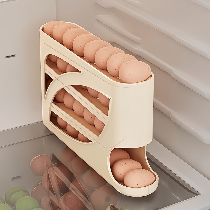 1Pcs Auto Rolling Egg Dispense - Portion Control Container avis et prix