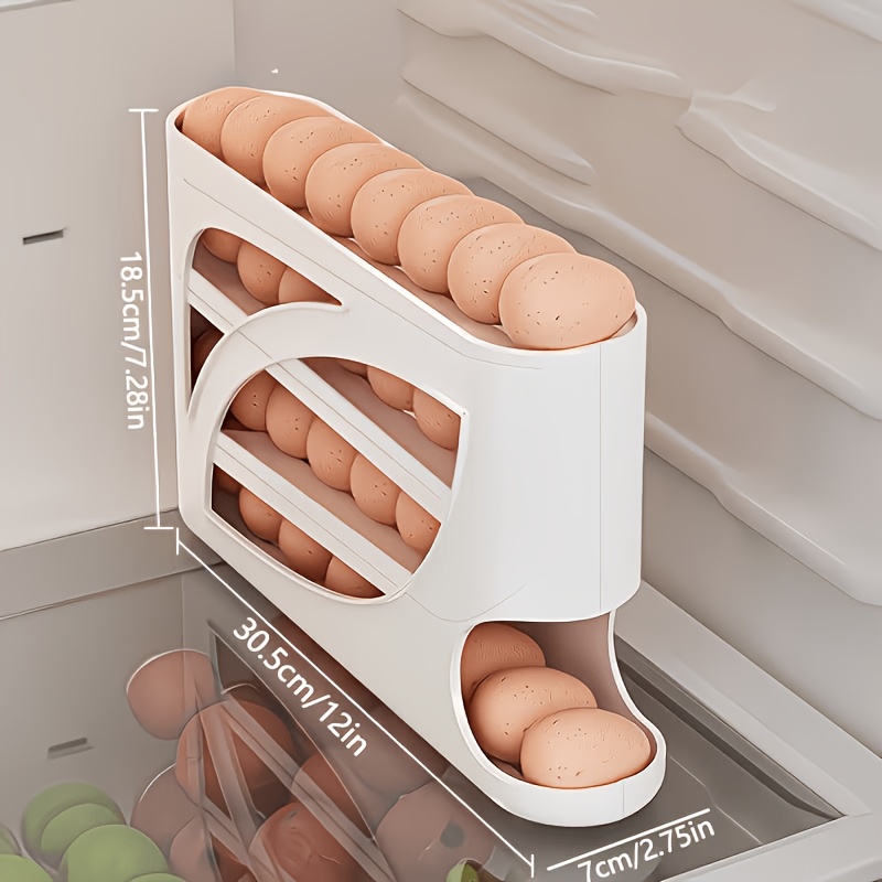 1Pcs Auto Rolling Egg Dispense - Portion Control Container avis et prix