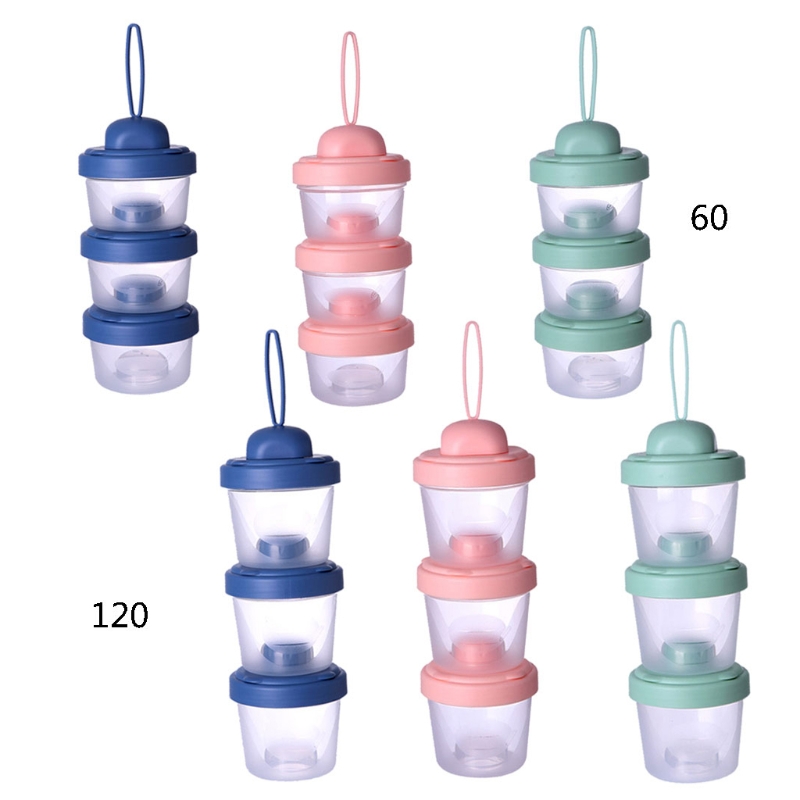 60ml/120ml Milk Powder Storage - Portion Control Container avis et prix