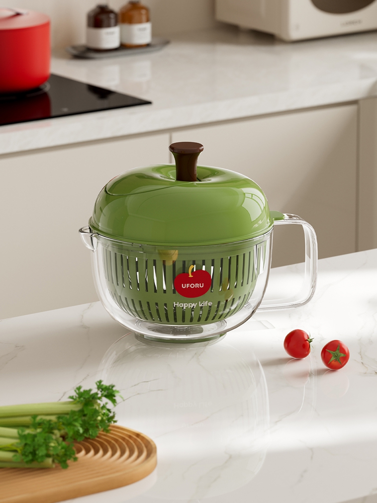 Joined Large Salad Spinner wit - Xxl Food Storage Container avis et prix