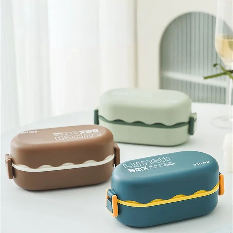 850ML Lunch Box Double-layer P - Food Storage Vault avis et prix