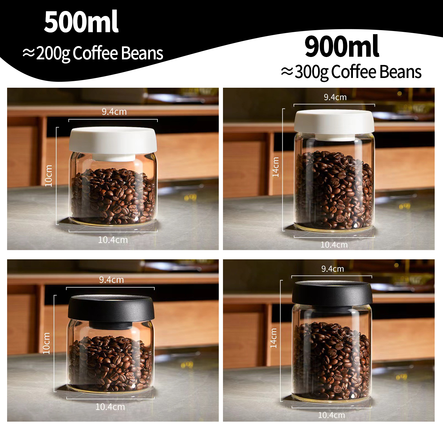 OANKR Vacuum Coffee Canister 5 - Food Storage Ideas avis et prix
