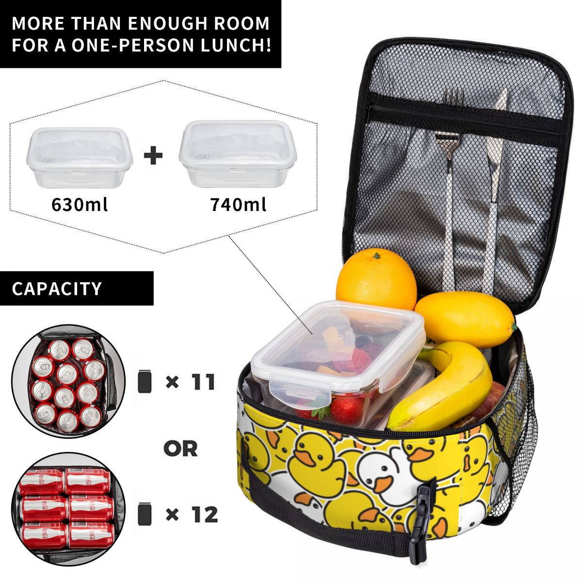 Yellow Cartoon Animal Rubber D - Food Storage Yellow avis et prix