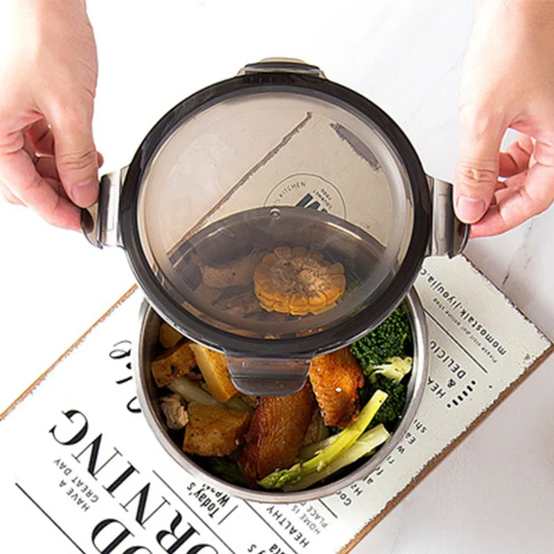 304 Stainless Steel Bento Lunc - Food Storage With Colander avis et prix