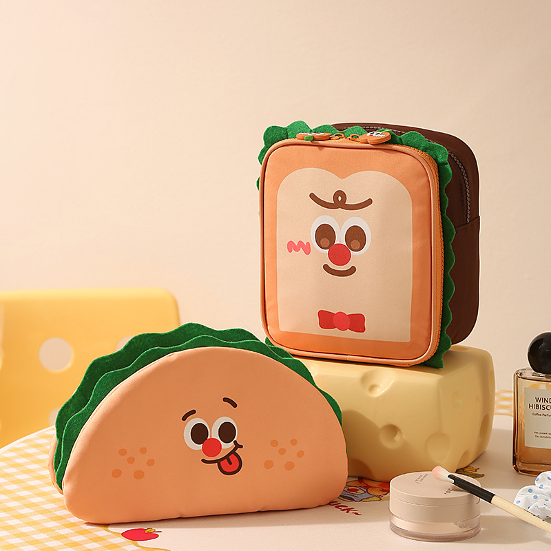 Taco and Toast-Shaped Makeup B - Food Storage Practices avis et prix