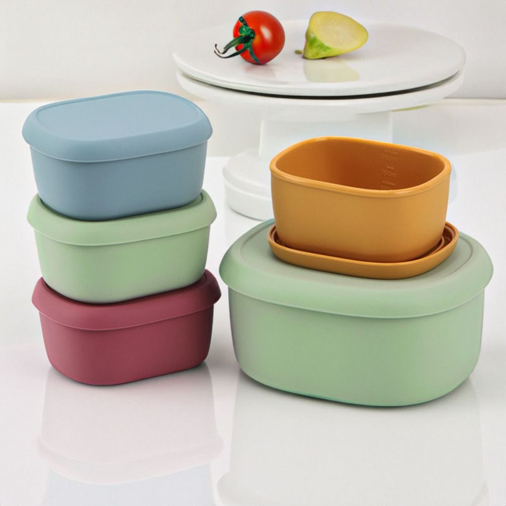 Reusable With Lid Silicone Lun - Food Storage With Colander avis et prix