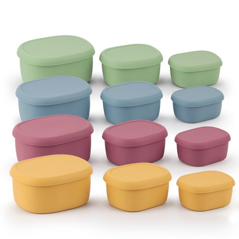 Reusable With Lid Silicone Lun - Food Storage With Colander avis et prix