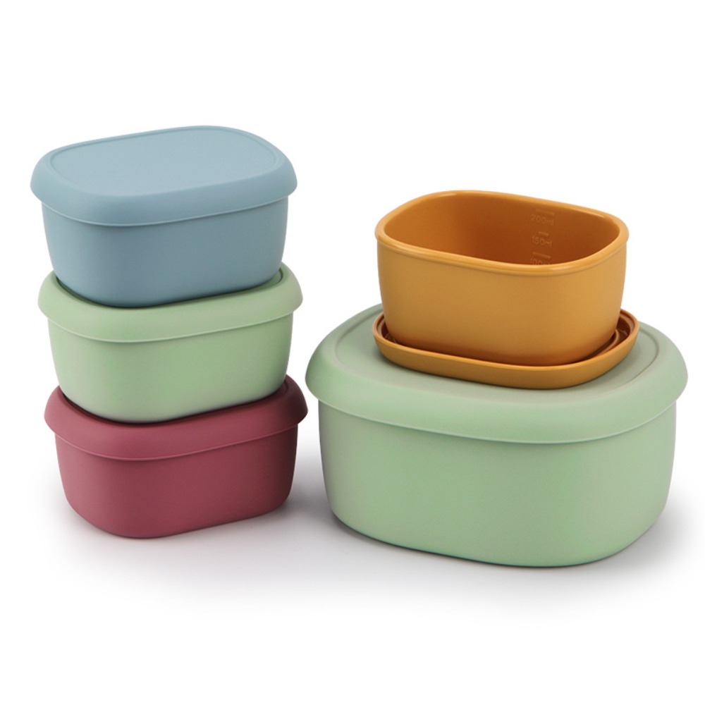 Reusable With Lid Silicone Lun - Food Storage With Colander avis et prix