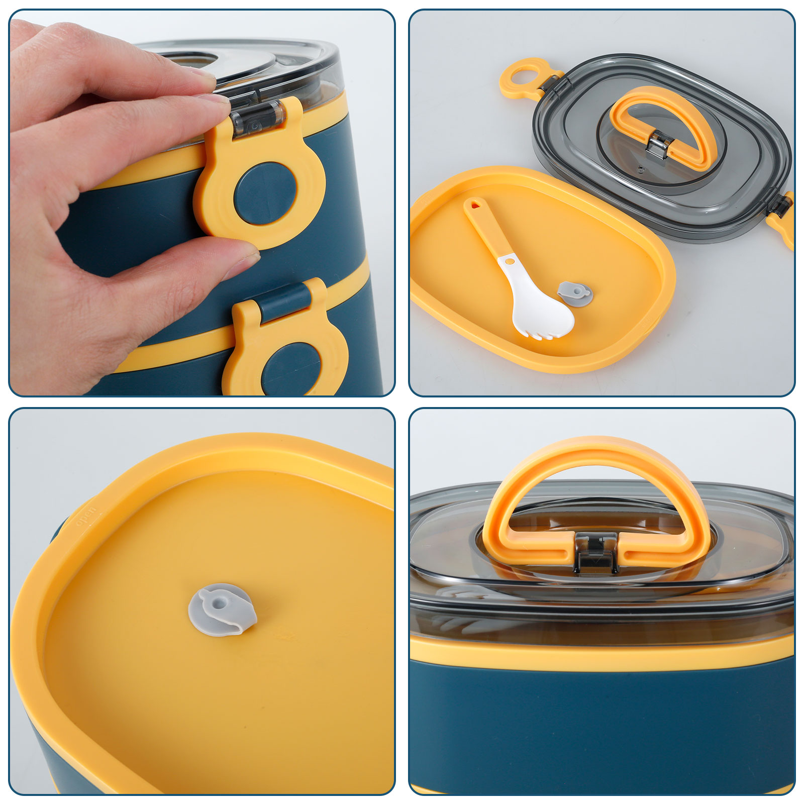 Portable adult lunch box 2000M - Food Storage To Keep Warm avis et prix