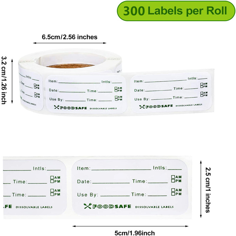 300/pcs Food Storage Labels Ad - Food Storage In Restaurant avis et prix