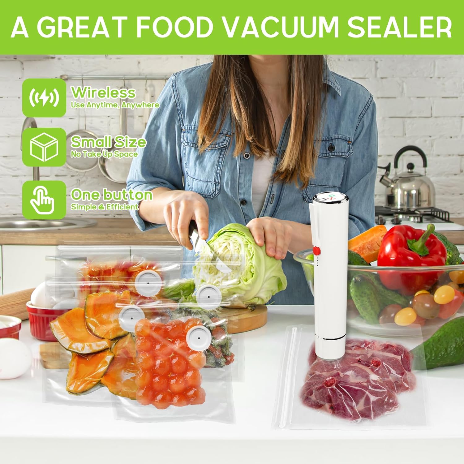 Vacuum Sealer Handheld vacuum  - Vacuum Sealer Bag avis et prix
