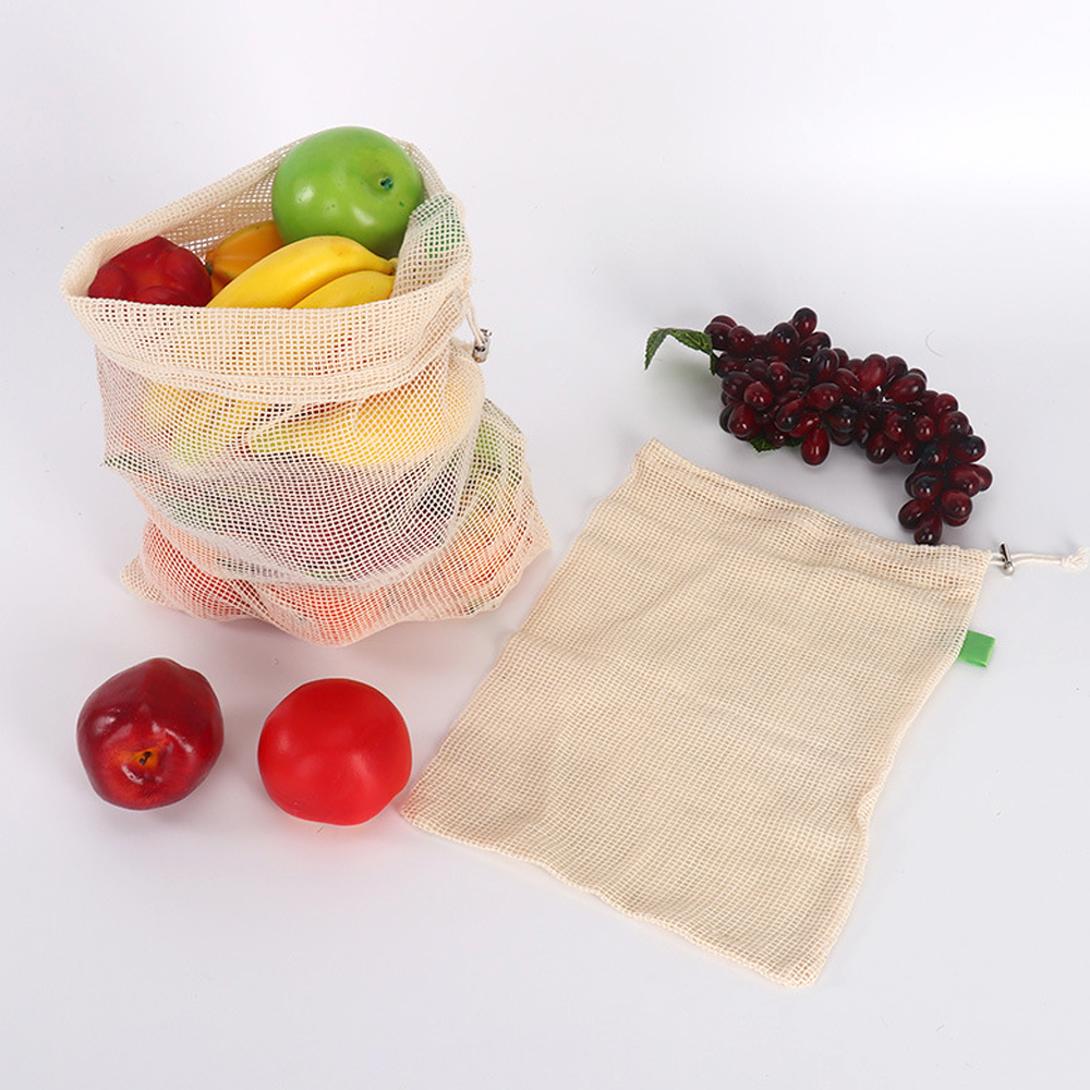 Reusable Cotton Mesh Produce B - Produce Bag Reusable Mesh avis et prix