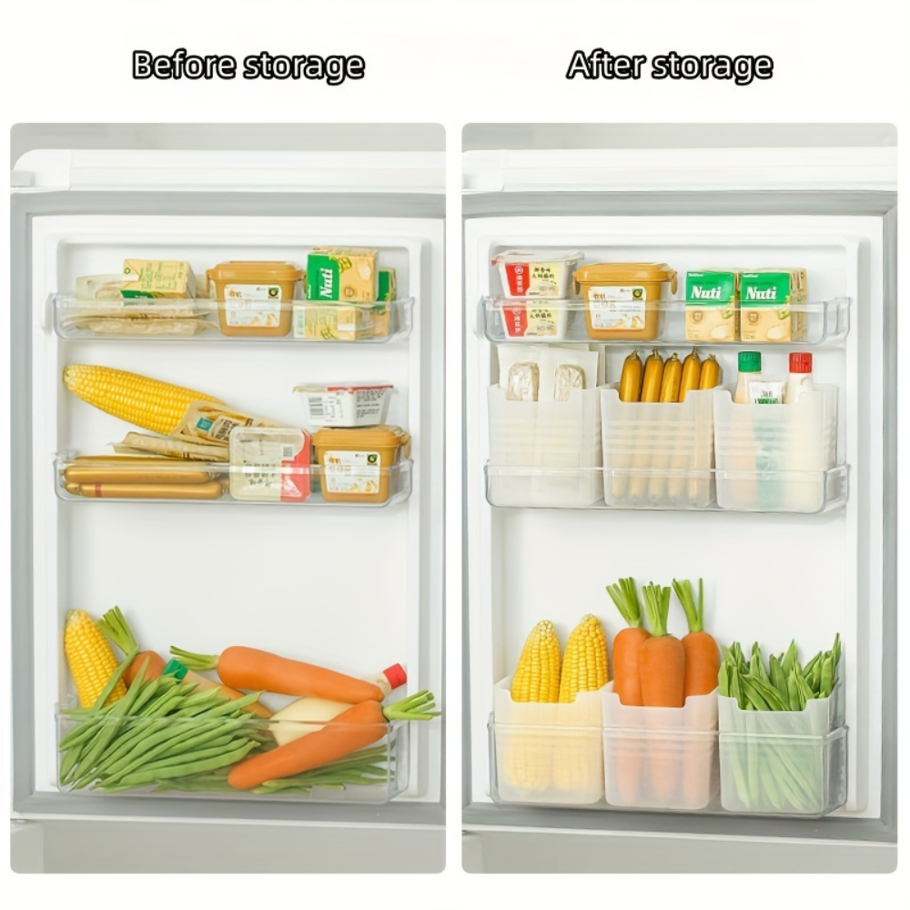 6Pcs Clear Refrigerator Storag - Food Storage Handling avis et prix