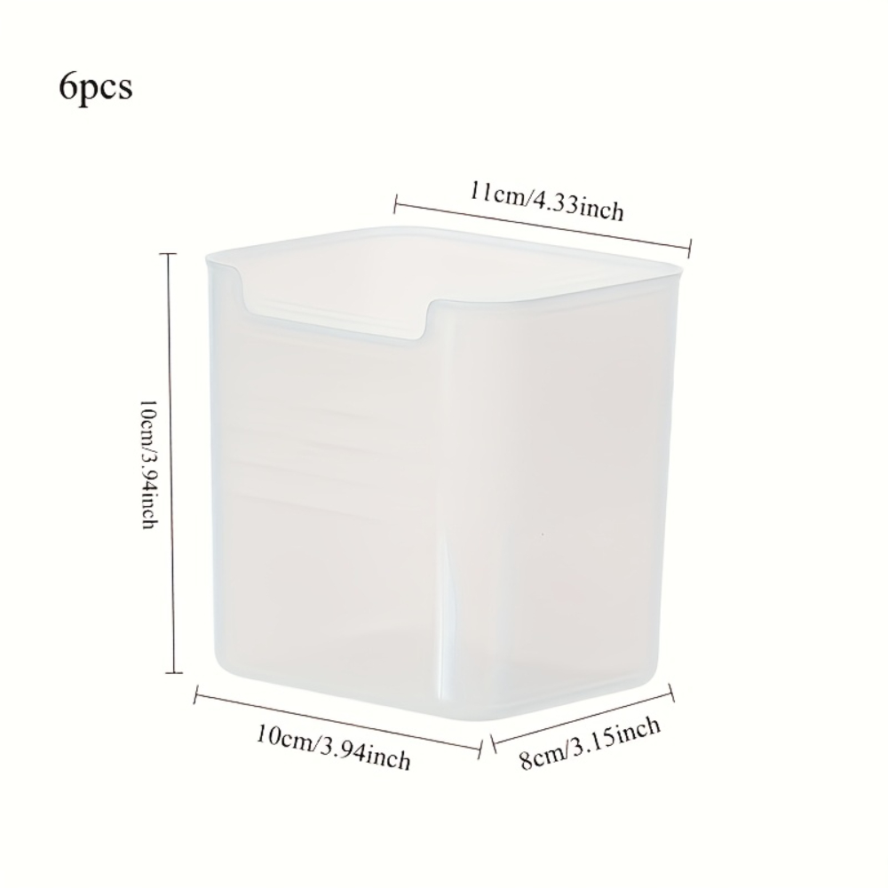 6Pcs Clear Refrigerator Storag - Food Storage Handling avis et prix